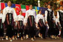 Festival narodnog plesa, hor zbora, festival modernog plesa u Rimu - Italija